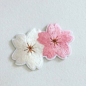 Sakura Sewed Patches
